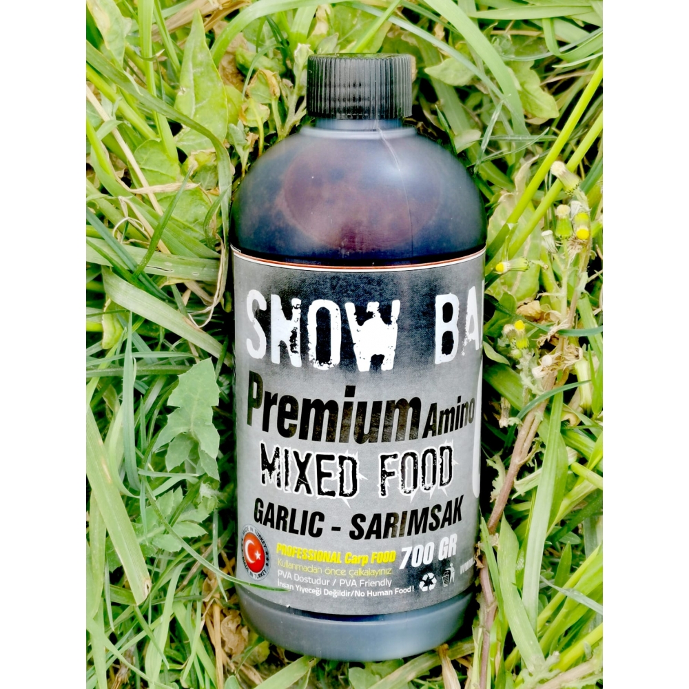 Snow Baits Sarımsak Kalamar Premium Amino CSL 700gr