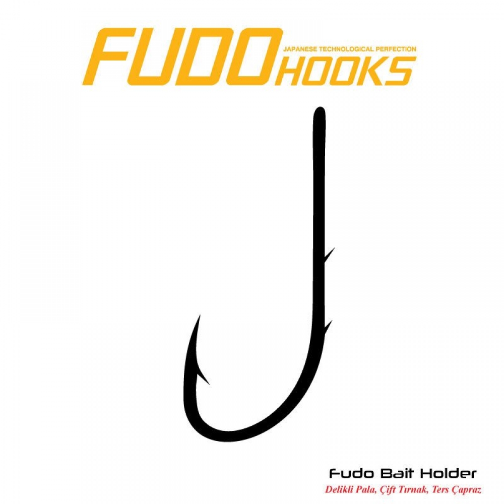 Fudo 8001 Bait Holder Black Nikel No: 2