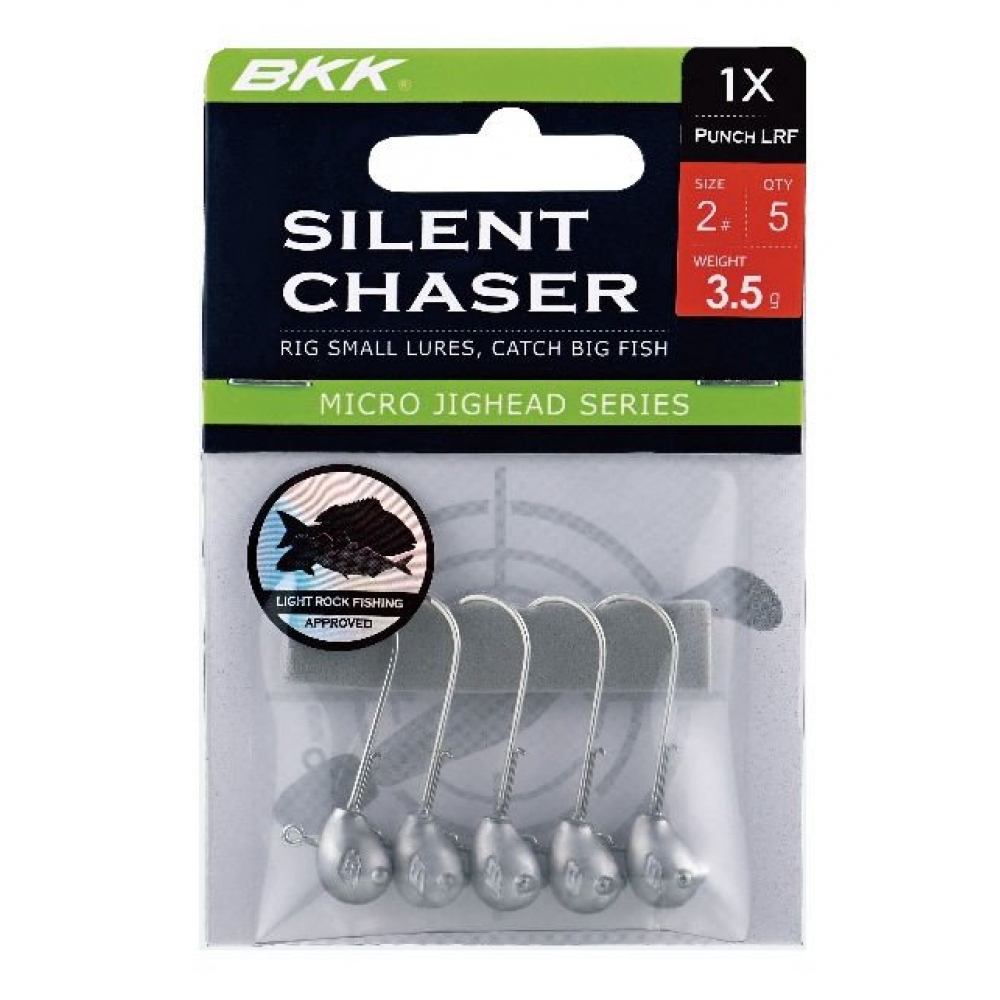 BKK Silent Chaser-Punch LRF Jighead 4 no 1.8 gr