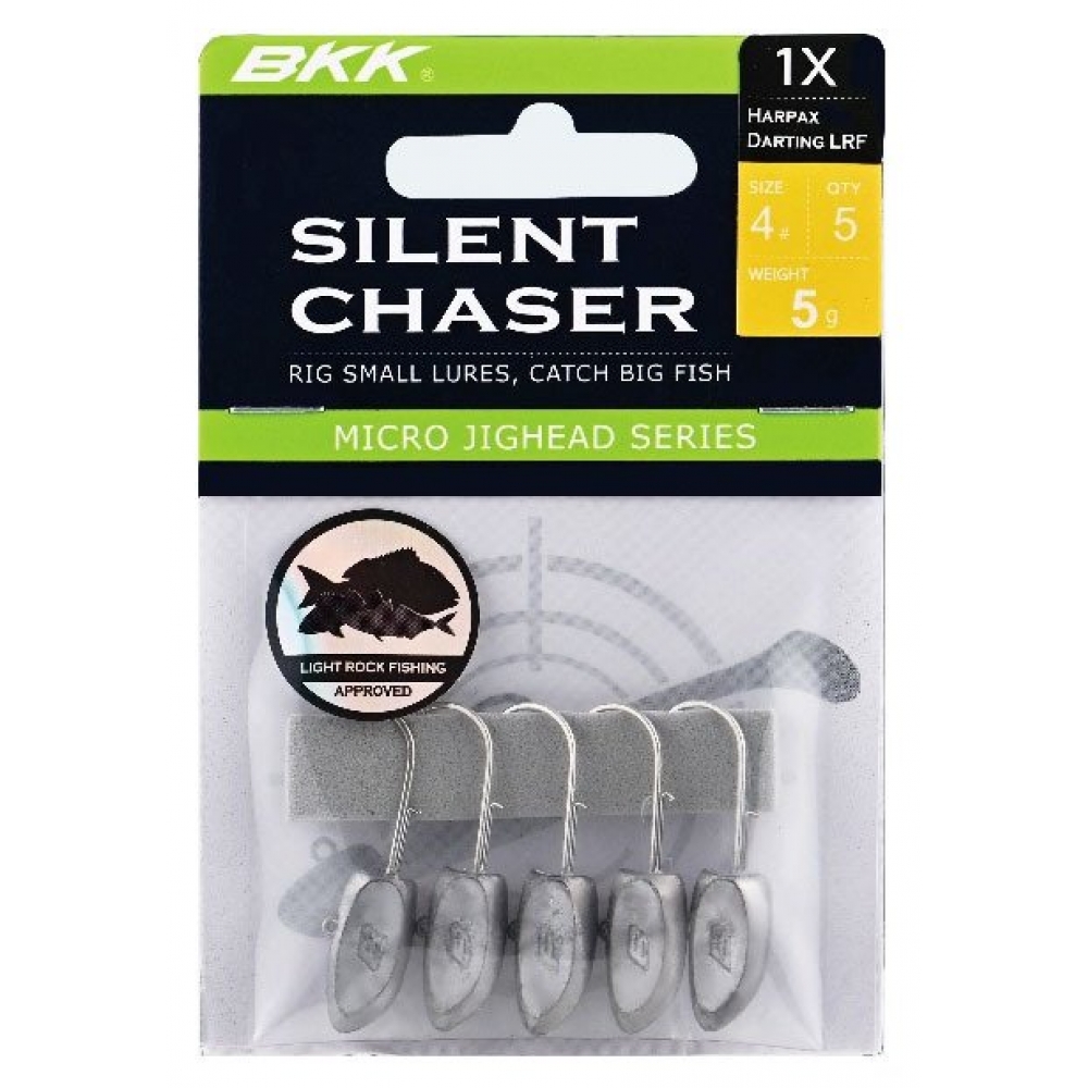 BKK Silent Chaser-Harpax Darting LRF Jighead 6 no 3.5 gr