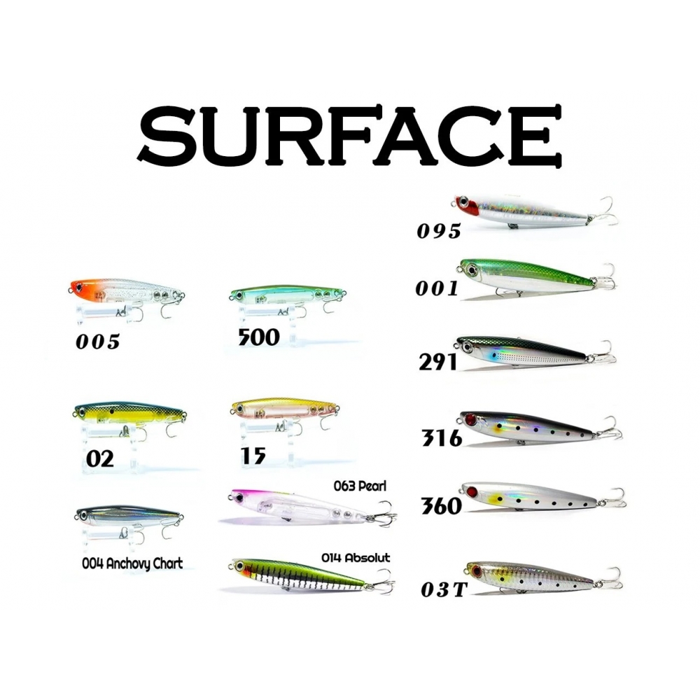FUJIN Surface Minnow SF-90SW Maket Balık