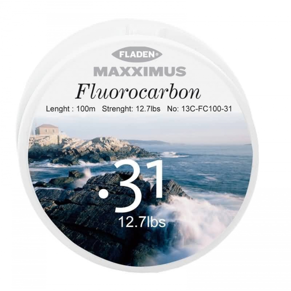 Fladen Maxximus Fluorocarbon Misina 100M 0.28 MM