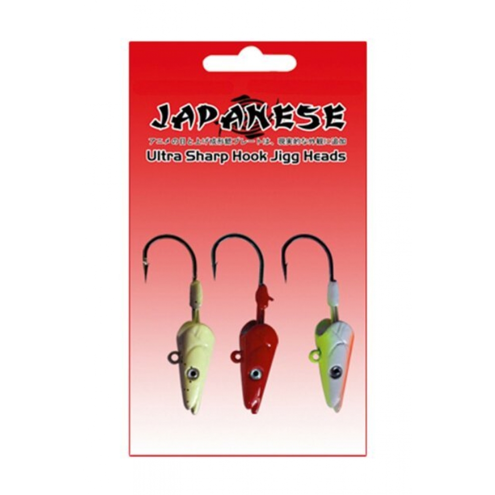 Japanese Jigg Heads  13-8 gr