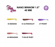Crazy Fish Nano Minnow 1.6'' 4.0 mm 03 BANANA