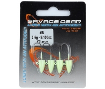 Savage gear LRF Micro sandeel jigghead 2g #8 4pcs