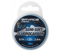 Savage Gear Semi-Soft Fluorocarbon Seabass 30 M Clear 0.21 MM 2.70 KG 5.95 LB