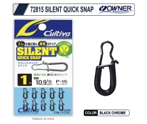 Cultiva 72815 Silent Quick Snap Rapala Klipsi No:0