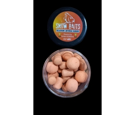 Snow Baits Pop-Up Belachan-Artemia-Karides Yüzen Yem 22mm Floura turuncu