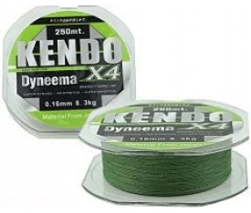 Kendo Dynema 4 Örgü 120Mt (Green) 0,06 mm