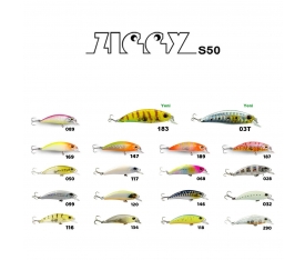 Fujin Ziggy 50mm 3.6gr LRF Maket Balık