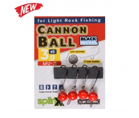 Spiinx Cannon Ball Kırmızı Jig Head