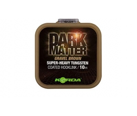 Korda Dark Matter Super Heavy Tungsten Coated Hooklink 30lb 10m Kaplamalı Rig İpi