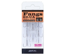 BKK Fangs-62 UA Üçlü Olta İğnesi  No:3 7 Pcs