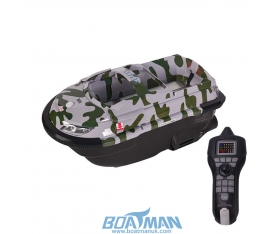 Boatman Vulcan Camo Basic Bait Boat.