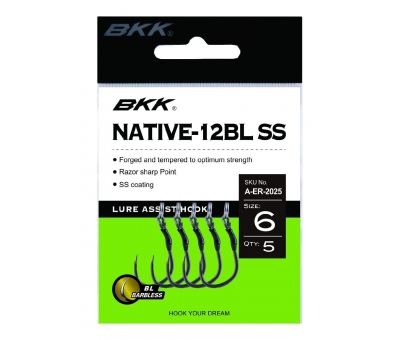 BKK Native-12BL SS İğne 2 5 Pcs