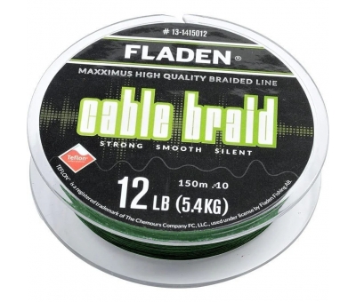 Fladen Maxximus Cable Braid 150M Yeşil İp Misina 0.20 MM