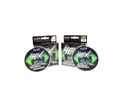 Fujin Hex Braid 8x 150mt Moss Green 0,10mm