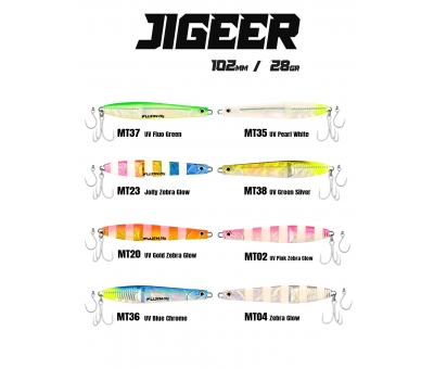 FUJİN JİGEER 28GR 102MM KAŞIK YEM MT35 WHİTE PEARL