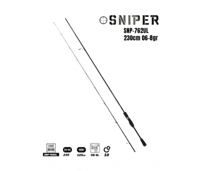 Fujin Sniper 230cm 06-8gr Ultra Light LRF Kamışı FSN-762UL